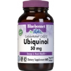 Bluebonnet CellularActive Coenzyme Q-10 Ubiquinol 50 mg Vegetarian Suitable not Certified Kosher 60 Vegetarian Softgels