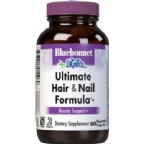 Bluebonnet Kosher Ultimate Hair & Nail Formula 60 Vegetable Capsules