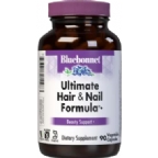 Bluebonnet Kosher Ultimate Hair & Nail Formula 90 Vegetable Capsules
