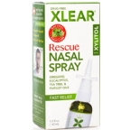 Xlear Kosher Rescue Xylitol and Saline Nasal Spray with Essential Oils 1.5 oz