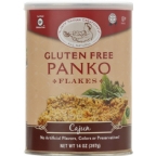 Jeff Nathan Creations Kosher Gluten Free Panko Crumbs Cajun - Passover 14 Oz