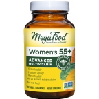 MegaFood Kosher Women’s 55+ Advanced Multivitamin 120 Tablets