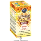 Garden of Life Kosher Vitamin Code RAW D3 2000 IU  60 Capsules