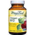 MegaFood Kosher Vegan B12 (with B6 & Folate) 30 Tablets