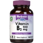 Bluebonnet Kosher Vitamin B2 100 Mg 100 Vegetable Capsules