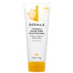 Derma E Vitamin C Gentle Daily Cleansing Paste 4 oz