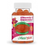 Maxi Health Kosher Vitamin C 60 mg C-Licious! Gummies Orange Flavor  60 Jellies
