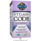 Garden of Life Kosher Vitamin Code RAW Prenatal 180 Capsules