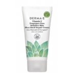 Derma E Vitamin E Fragrance-Free Sensitive Skin Shea Hand Repair Cream 2 oz