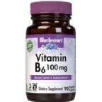 Bluebonnet Kosher Vitamin B6 100 Mg 90 Vegetable Capsules
