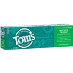 Toms Of Maine Wicked Fresh Toothpaste Spearmint Ice Pack Of 6 4.7 OZ 