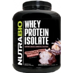 NutraBio Kosher 100% Whey Protein Isolate Chocolate Dipped Macaroons Dairy 5 LB