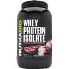 NutraBio Kosher 100% Whey Protein Isolate Chocolate Dipped Macaroons Dairy 2 LB