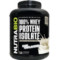 NutraBio Kosher 100% Whey Protein Isolate Raw Unflavored Dairy 5 LB