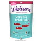 Wholesome Sweeteners Kosher Organic Delishfish 6 Pack 6 Oz