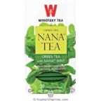 Wissotzky Tea Kosher Green Tea Nana (Spearmint) Tea - Passover 20 Tea Bags
