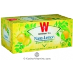 Wissotzky Tea Kosher Nana Mint & Lemon Fusion Caffeine Free - Passover 20 Tea Bags