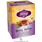 Yogi Tea Kosher Organic Berry Detox Pack Of 6 16 Tea Bags