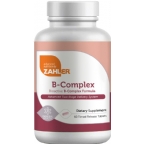 Zahlers Kosher Bioactive B Complex Formula Time Release 60 Capsules