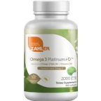 Zahlers Kosher Advanced Omega-3 + Vitamin D3 Platinum Fish Oil High EPA/DHA (Premium Grade)  360 Softgels