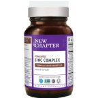 New Chapter Kosher Fermented Zinc Complex 90 Tablets