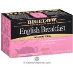 Bigelow Kosher English Breakfast Black Tea 20 Tea Bags
