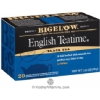 Bigelow Kosher English Teatime Black Tea - Passover 20 Tea Bags