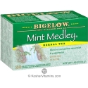 Bigelow Kosher Mint Medley Herbal Tea Caffeine Free - Passover 20 Tea Bags