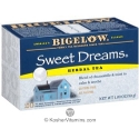 Bigelow Kosher Sweet Dreams Herbal Tea Caffeine Free - Passover 20 Tea Bags
