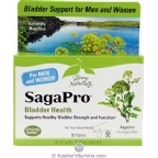 Terry Naturally Vitamins Sagapro Bladder Health Vegan Suitable Not Certified Kosher 30 Tablets