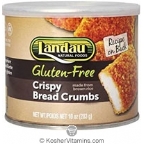 Landau Kosher Gluten Free Crispy Bread Crumbs (Brown Rice) 10 OZ