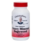 Dr. Christopher’s Kosher Heavy Mineral Bugleweed   100 Vegetarian Capsules 
