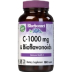 Bluebonnet Kosher C-1000 mg Plus Bioflavonoids 180 Caplets