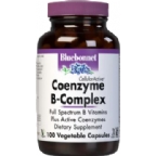 Bluebonnet Kosher CellularActive Coenzyme B-Complex 100 Vegetarian  Capsules