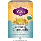 Yogi Tea Kosher Organic Comforting Chamomile Tea 16 Tea Bags