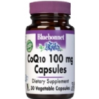 Bluebonnet Kosher Coenzyme Q-10 100 Mg 30 Vegetable Capsules