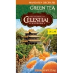Celestial Seasonings Kosher Mandarin Orchard Green Tea Caffeine Free 20 Bags