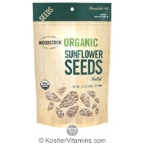 Woodstock Kosher Organic Sunflower Seeds Hulled 12 OZ