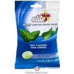 Elite Kosher Must Sugar Free Reduced Calorie Hard Candies Mint Flavor 2.82 OZ