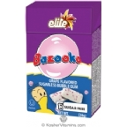 Elite Kosher Bazooka Grape Flavored Bubble Gum Sugar Free 1 OZ
