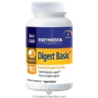 Enzymedica Kosher Digest Basic Essential Digestive Enzymes 180 Capsules