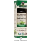 Natures Answer Organic Essential Oil Lemongrass 0.5 OZ