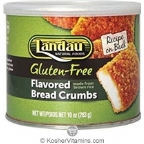 Landau Kosher Gluten Free Flavored Bread Crumbs (Brown Rice) 10 OZ