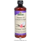 Natures Answer Kosher Essential Oils Coconut Vanilla Conditioner 16 OZ