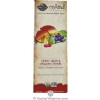 Garden of Life Kosher Mykind Organic Plant Iron & Organic Herbs Cranberry Lime Flavor (8 Oz.) 8 Oz