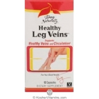 Terry Naturally Vitamins Healthy Leg Veins Vegan Suitable Not Certified Kosher 60 Capsules