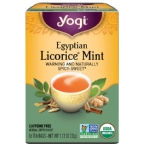 Yogi Tea Kosher Egyptian Licorice Mint Tea 6 Pack 16 Tea bags