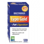Enzymedica Kosher Lypo Gold Optimizes Fat Digestion 120 Capsules