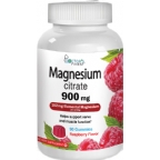 Doctors Finest Kosher Magnesium Citrate Gummies - Raspberry Flavor 90 Gummies