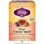 Yogi Tea Kosher Mayan Cocoa Spice Tea (formerly Cocoa Spice Tea) 16 Tea Bags